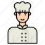 profession, liner, male, chef, cooking, cook, kitchen, food, job 