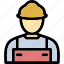 carpenter, labour, delivery man 