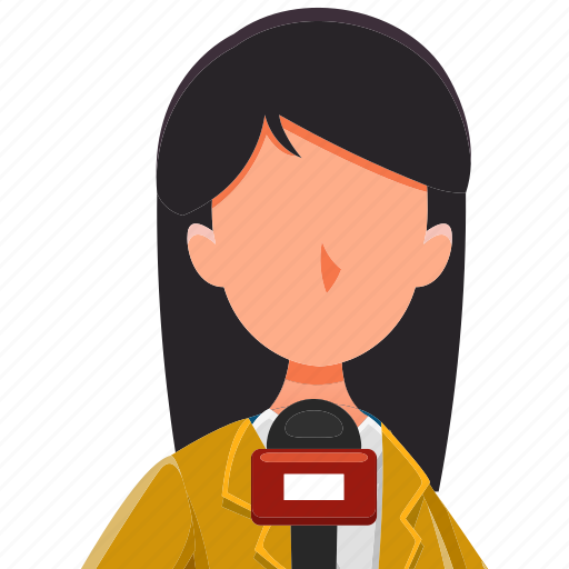 Avatar, broadcaster, character, female, professions, woman, women icon - Download on Iconfinder