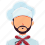 avatar, character, chef, male, men, professions 