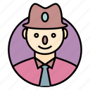 businessman, client, man, manager, person, profile, user icon 