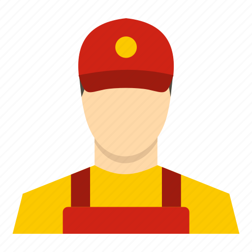 Courier, deliver, delivery, male, man, service, worker icon - Download on Iconfinder