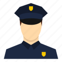 cop, law, male, man, officer, police, policeman