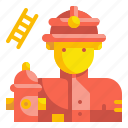 avatar, firefighter, job, occupation, people, profression, user