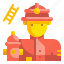 avatar, firefighter, job, occupation, people, profression, user 