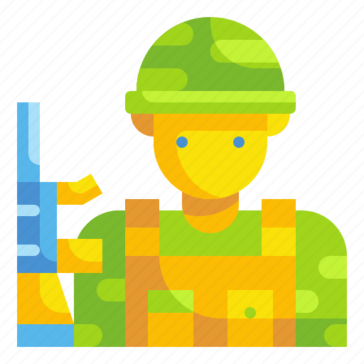 Army, avatar, gun, military, profression, soldier, war icon - Download on Iconfinder