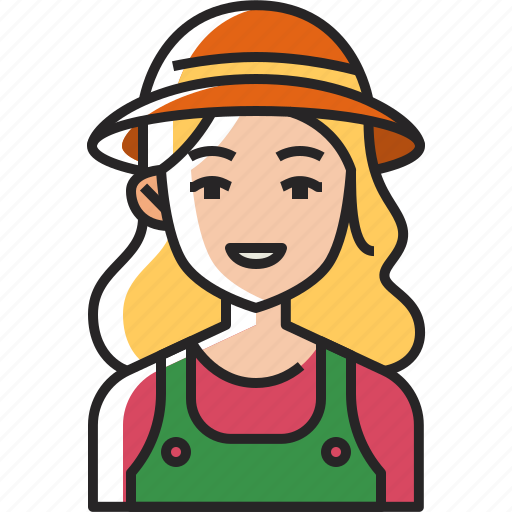 Gardener, gardening, farmer, plant, garden, avatar, woman icon - Download on Iconfinder