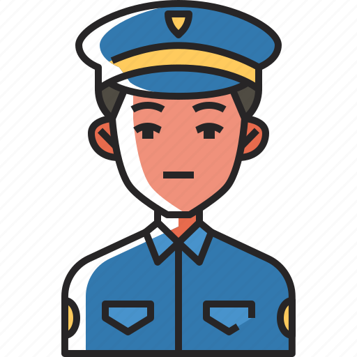 Police, security, law, crime, cop, avatar, man icon - Download on Iconfinder
