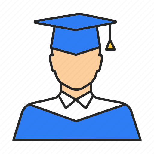 College, graduate, graduation, leaver, man, student, university icon - Download on Iconfinder