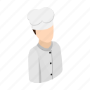 character, chef, cook, cooking, cuisine, hat, isometric