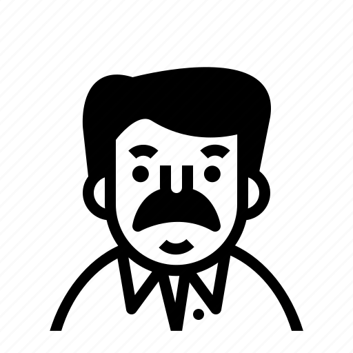 Avatar, moustache, profile, user icon - Download on Iconfinder
