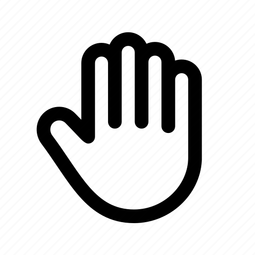 Vote, hand, stop, five, gesture, greeting icon - Download on Iconfinder