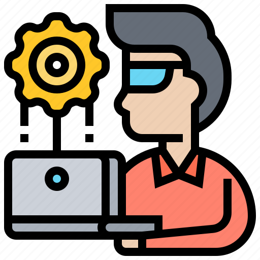 Computing, developer, engineer, programmer, support icon - Download on Iconfinder