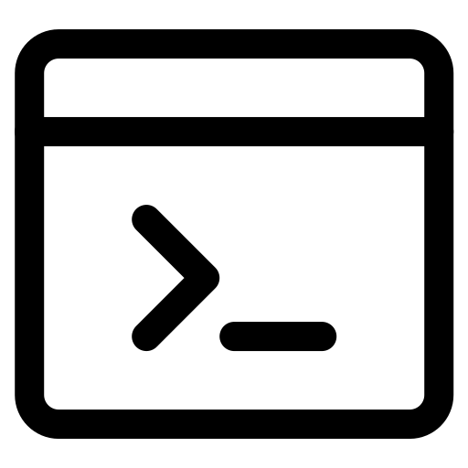 App, window, code, programming, terminal, shell, line icon - Download on Iconfinder