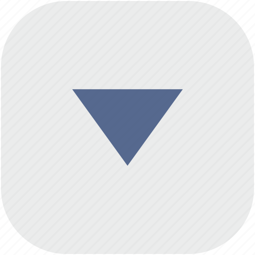 Arrow, bottom, down, rounded, square icon - Download on Iconfinder