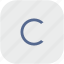 c, copy, copyright, letter, rounded, square 