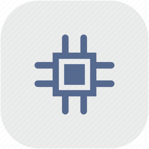 Chip, chipset, nfc, rounded, square icon - Download on Iconfinder