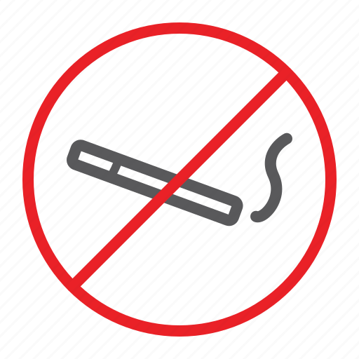 Cigarette, forbidden, no, prohibited, sign, smoking, zone icon - Download on Iconfinder