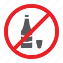 alcohol, drink, forbidden, no, prohibited, sign, zone
