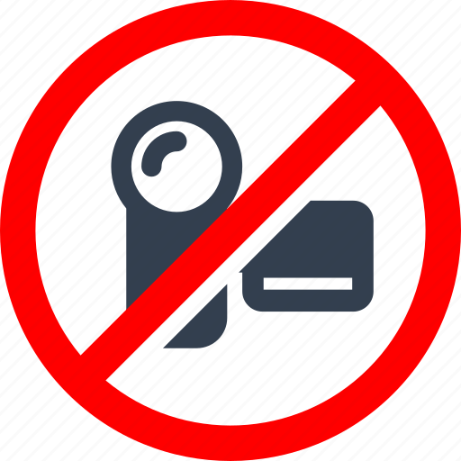 Information, danger, forbidden, no, stop, prohibition, filming icon - Download on Iconfinder