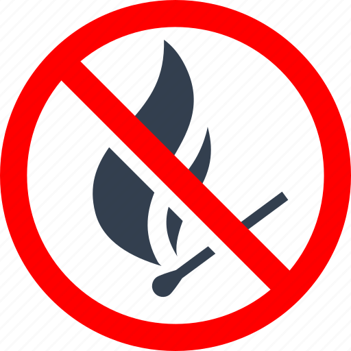 Information, danger, fire, forbidden, stop, prohibition, warning icon - Download on Iconfinder