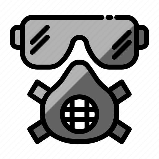 Construction, google glass, mask, project icon - Download on Iconfinder