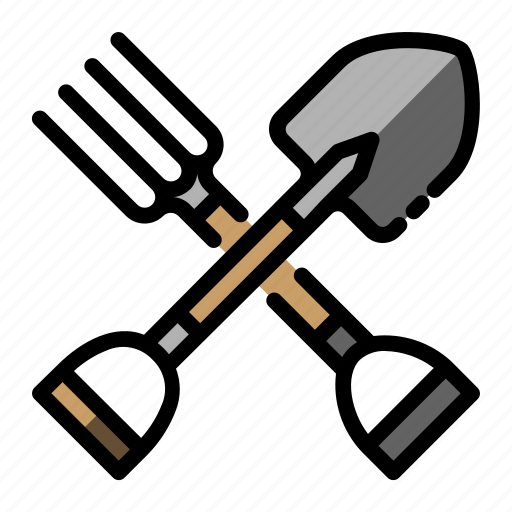 Construction, fork, project, shovel, spade icon - Download on Iconfinder