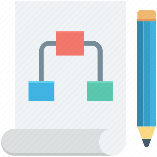 Pencil, project plan, scheme, strategy, workflow icon - Download on Iconfinder