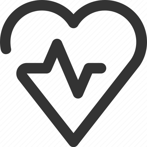 Heart, heartbeat, life, lifestyle, live, love, pulse icon - Download on Iconfinder