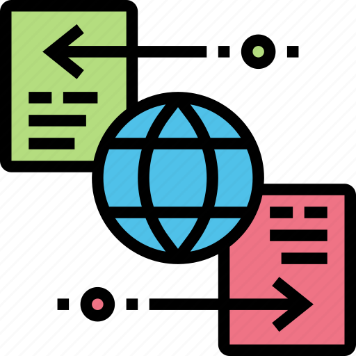 Data, exchange, internet, transfer, collaboration icon - Download on Iconfinder