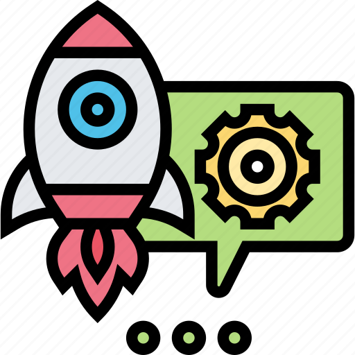 Project, message, launch, rocket, inspiration icon - Download on Iconfinder