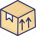 shipping box, box, cardboard box, cargo, delivery box