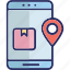 location point app, logistics app, mobile tracking, online cargo, order tracking 