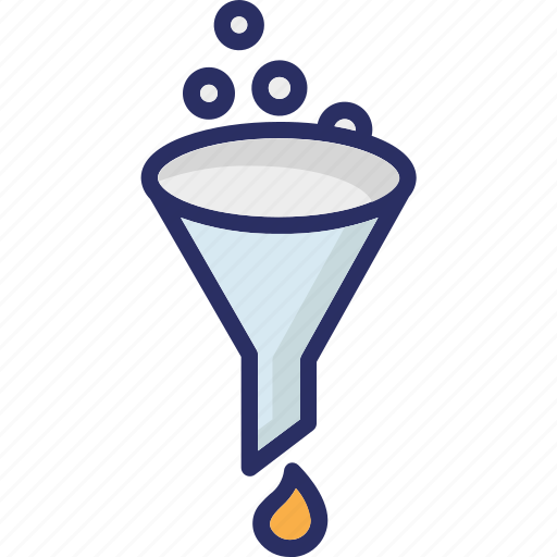 Filter, filter funnel, funnel, kitchen funnel icon - Download on Iconfinder
