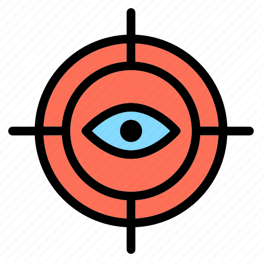 Strategic, vision, view, eye, optimization, search icon - Download on Iconfinder