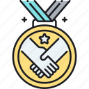 medal, award