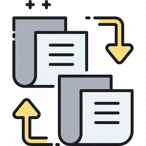 Documents, exchange, files, paperwork icon - Download on Iconfinder