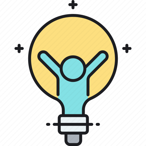 Idea, light bulb, think big icon - Download on Iconfinder