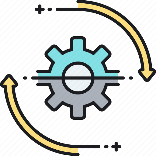 Cog, gear, loading, progress, spinning, wheel, workflow icon - Download on Iconfinder