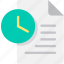 .svg, clock, document, file, project management, schedule, time 