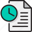 .svg, clock, document, event, file, project management, schedule 