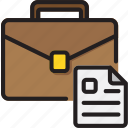 .svg, briefcase, business, document, file, project management, suitcase