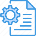.svg, document, file, gear, project management, settings, solution