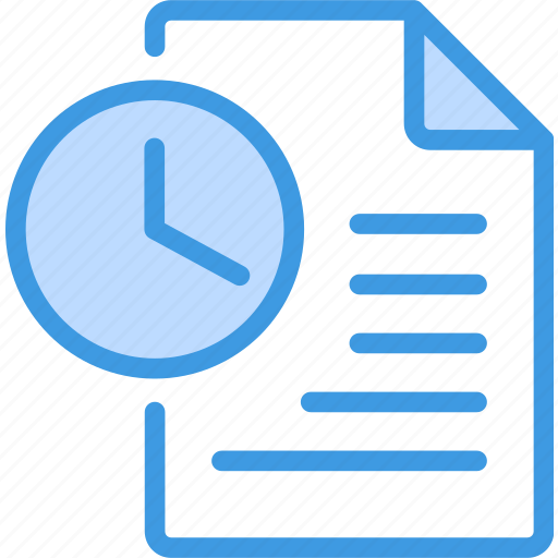 .svg, clock, file, project, project management, schedule, time icon - Download on Iconfinder