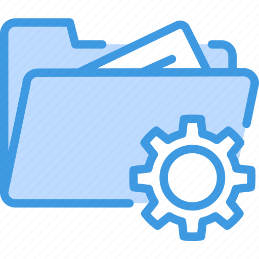 .svg, archive, document, folder, gear, project management, settings icon - Download on Iconfinder
