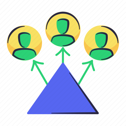 Triangle, connection, people, network, business icon - Download on Iconfinder