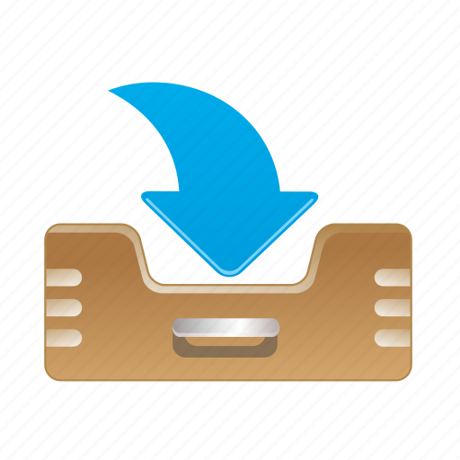 Arrow, downloud, direction, down, download, file icon - Download on Iconfinder