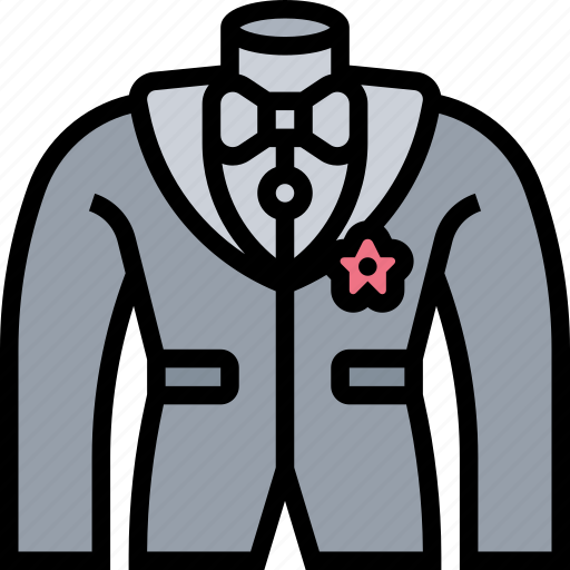 Tuxedo, suits, tie, formal, men icon - Download on Iconfinder