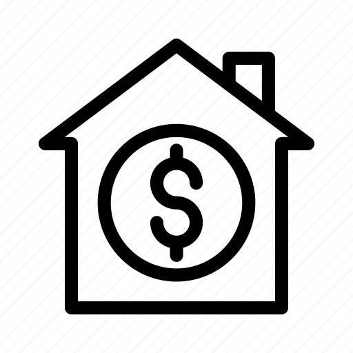 House, property, building, apartment, prices, dollar icon - Download on Iconfinder