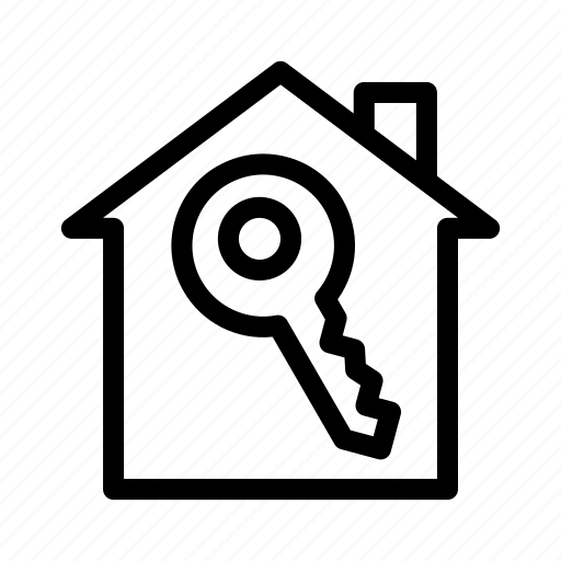 Property, building, estate, apartment, home, key icon - Download on Iconfinder